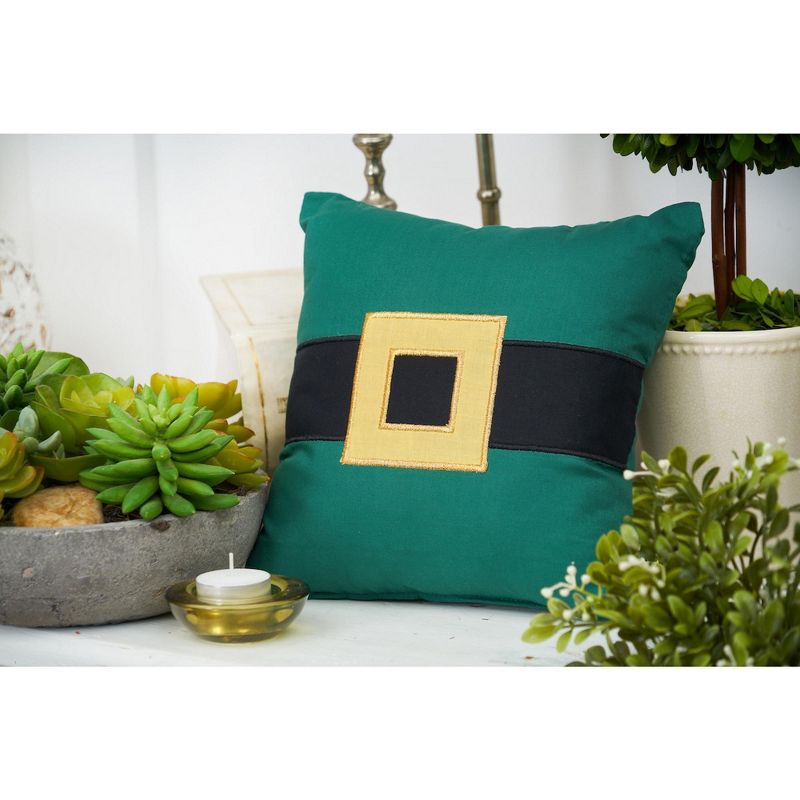 C&F Home St. Patrick's Belt Embroidered 10 X 10 Inch Throw Pillow St. Patrick's Day Decorative Accent Covers For Couch And Bed, 4 of 6