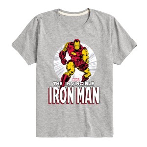 Boys' - Marvel - The Invincible Iron Man Short Sleeve Graphic T-Shirt - 1 of 4