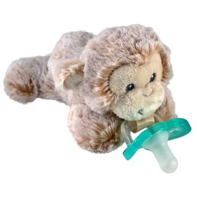 monkey with pacifier