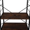 Chery Life Wooden Kitchen Shelf, Baker's Rack with 4 Tier Shelves, Vintage Color - 4 of 4