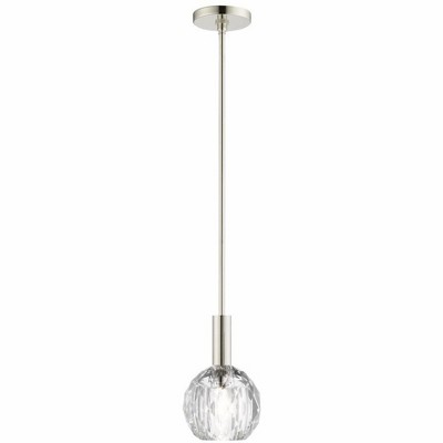 Livex Lighting Whitfield 1 - Light Pendant in  Polished Nickel