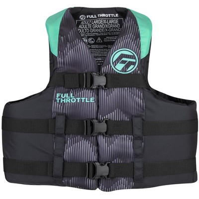 Full Throttle Adult Dual-Sized Nylon Water Sports Vest