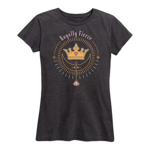 Women's - Disney Princess - Royally Fierce Short Sleeve Graphic T-Shirt - 1 of 4