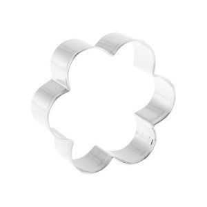 Unique Bargains Pastry Cutter Christmas Hat-Shaped Dishwasher Safe Stainless Steel Silver Tone 1Pcs - 1 of 4