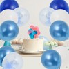 Unique Bargains Latex Party Balloons 10 -12" Round with Ribbon for Party Decorations - 4 of 4