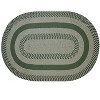 Newport Braid Collection 100% Polypropylene Stripe Pattern Reversible Indoor Utility Rug - Better Trends - 2 of 3