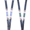 Jujutsu Kaisen Satoru Gojo 22-inch Lanyard with Clear ID Sleeve and Rubber Charm - 3 of 4