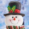 Collections Etc Festive Snowman Sitters - 4 of 4