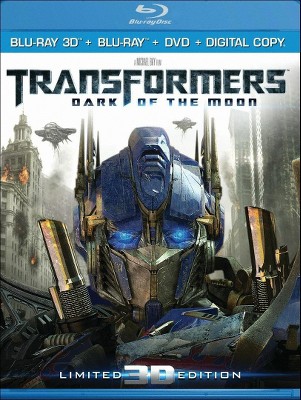 transformers dark of the moon blu ray