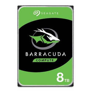 Seagate BarraCuda 8TB Internal HDD - 3.5in SATA 6 Gb/s 5400 RPM (ST8000DM004) - 1 of 2