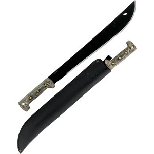 Condor Tool & Knife El Salvador Machete - 1075 High Carbon Steel  - 3mm Thick Full Tang Machete With a Micarta Handle - 18in Blade - 31.5oz - 1 of 3