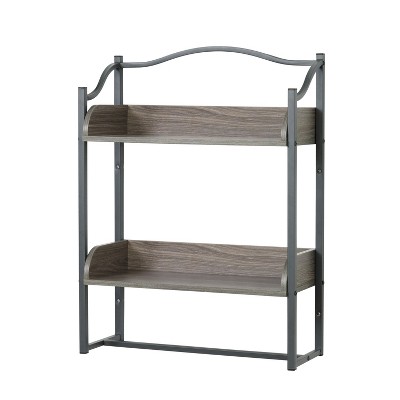 Bathroom Decorative Shelf Gray - Zenna Home