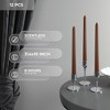 10 inch Taper Candles Set of 12 - Tall Candles Unscented - Tapered Candle Sticks - 3 of 4