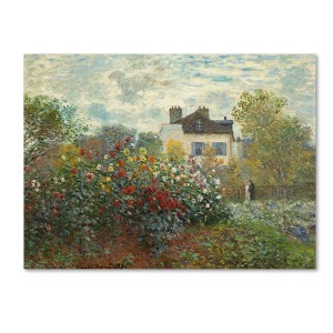 "s Garden In Argenteuil" Outdoor Canvas - 1 of 4