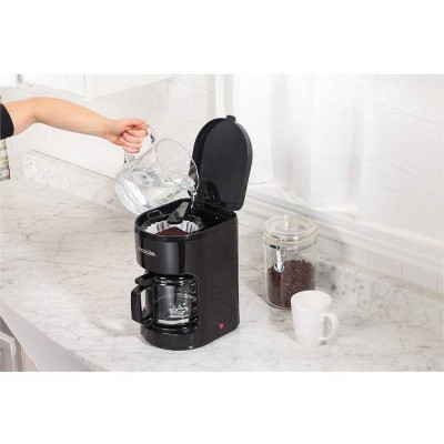 Proctor Silex 10-Cup Black Drip Coffee Maker with Glass Carafe