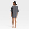 Women's Oversized T-Shirt Sleep Dress - Colsie™ - 3 of 3