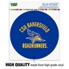 California State University Bakersfield Matadors Logo Automotive Car Window Locker Circle Bumper Sticker - 3 of 4