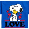 Boys' - Peanuts - Love Snoopy Woodstock Short Sleeve Graphic T-Shirt - 2 of 4