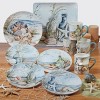 Set of 4 Coastal Landscape Dining Plates - Certified International - 3 of 3
