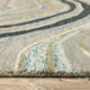 Oriental Weavers Kipton KIP07 Grey / Blue Indoor Area Rug - 2'6" x 8' - 3 of 4