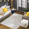 Mark & Day Chanute 7'10"x10' Rectangle Woven Indoor and Outdoor Area Rugs Ivory/Light Brown: Geometric, Stain-Resistant, Modern Decor - 2 of 4