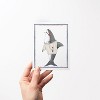 Valentine's Day Friendship Greeting Card Pack Sets, 'Kiss Me Valentine Crabs, Sharky Love, Lobster Date' (3 ct, Assorted) by Ramus & Co - 3 of 4