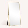 CENGHU Rectangular floor mirror, 65"x 25" Floor Mirror Full Length, Standing  Mirror For Living Room Bedroom - 2 of 4