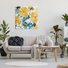 Stupell Industries Yellow & Blue Hibiscus Canvas Wall Art - 2 of 4