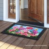 Briarwood Lane Spring Doormat 30x18 Indoor Outdoor Geraniums in Bloom For Spring Doormat - 3 of 4
