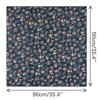 Elerevyo Women's Floral Chiffon Lightweight Skinny Neck Scarf Neckerchief - 3 of 4