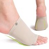 Foot Sleeve Treatment, Arch Support Sleeves with Soothing Gel, Plantar Fasciitis & Heel Pain Relief, Flat Feet & Foot Support, 4 Pair - 2 of 4