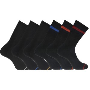 Dockers Men's Socks & Hosiery - 6-Pack Cushioned Athletic & Dress Crew Socks for Men - 1 of 4