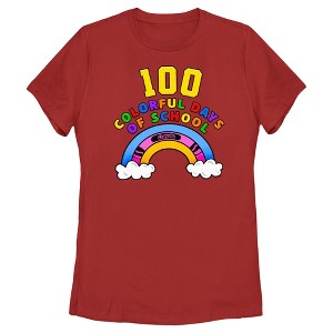 Women's Crayola 100 Colorful Days of School T-Shirt - 1 of 4