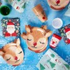 Blue Panda 3 Pack Snowflake Blue Tablecloth for Winter Holiday Christmas Party Table Cover Decorations, (54 x 108 in) - 2 of 4