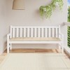 vidaXL Bench Cushion Outdoor Water Repellent Bench Cushion Pad Oxford Fabric - Beige 70.9" x 19.7" x 2.8" - 2 of 4