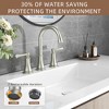 SUGIFT Bathroom Faucet, 8 Inch Widespread Bathroom Sink Faucet for Vanity - 4 of 4