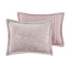 Sapphtopaz Comforter Set Bedding Crushed Velvet Reversible Quilt Set Comforter, Pillow Shams, Machine Washable - 4 of 4