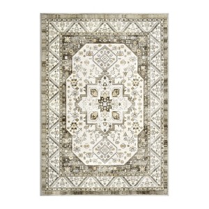 COZONY Vintage Short Pile Area Rug, Non-Slip Washable Carpet for Living Room and Dining Room - 1 of 4