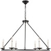 Elegant Lighting Maine 6 light Black chandelier - 3 of 4