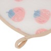 Unique Bargains Pot Holders Textured Persimmon Design Silicone Cotton Cloth Orange - 3 of 4