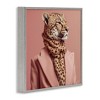 Stupell Industries Fashionable Cheetah Portrait, 12" x 12" - 3 of 4