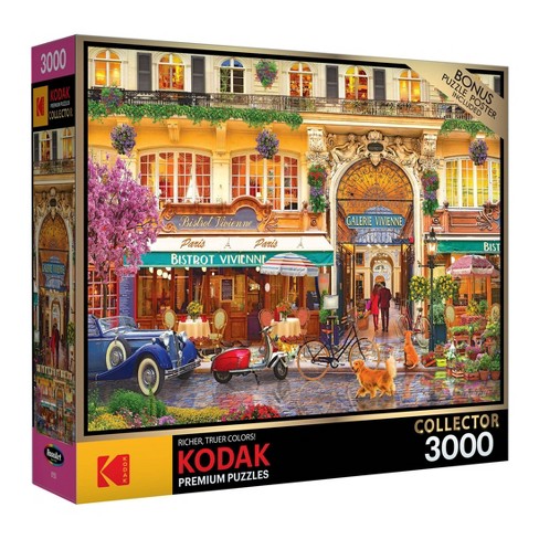 Cra-z-art Kodak Premium - Bistrot Vivienne 3000pc Jigsaw Puzzle : Target