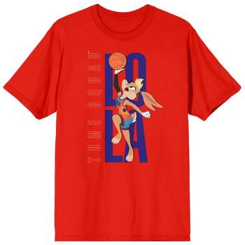 Space Jam 2: A New Legacy Lola  Bunny Red Men's Short Sleeve T-shirt
