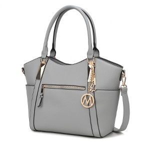 MKF Collection Janise Solid Vegan Leather Tote Bag Purse by Mia K - 1 of 4