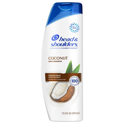 Head and Shoulders Dandruff Shampoo, Anti-Dandruff Treatment, Coconut for Daily Use, Paraben Free, 12.5 oz