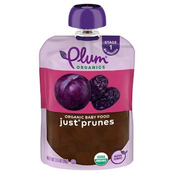 Plum Organics Stage 1 Just Prunes Baby Food - (Select Count)