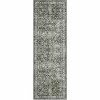 Non-Slip Non-Shedding Washable Rug - Low Pile Traditional Distressed Retro Carpet Soft Floral Print Mat for Dining Room Bathroom Kitchen - 2 of 4