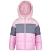 Carter's Girls' Heavyweight 2-Piece Skisuit Snowsuit Set - Snow Bib and Hooded Jacket - 2 of 4
