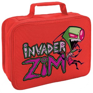 Invader Zim Logo Insulated Soft Sided Lunch Box - 1 of 4