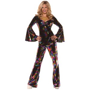 Halloween Express Women's Disco Diva Costume - 1 of 2